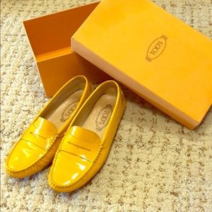Tod’s yellow women MOC. F. Gommini Donna size 37.5